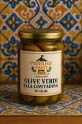 Olive Verdi alla Contadina in Olio