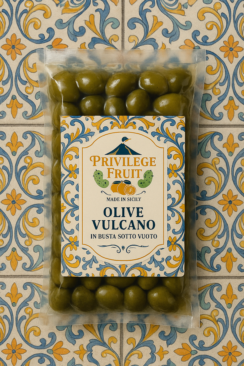 Olive Vulcano in Busta Sottovuoto