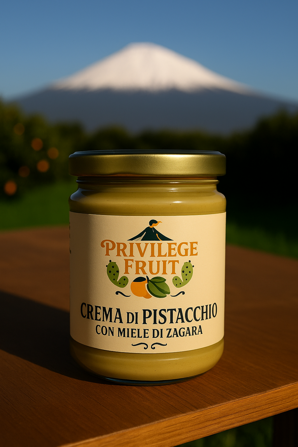 Crema di Pistacchi con Miele di Zagara