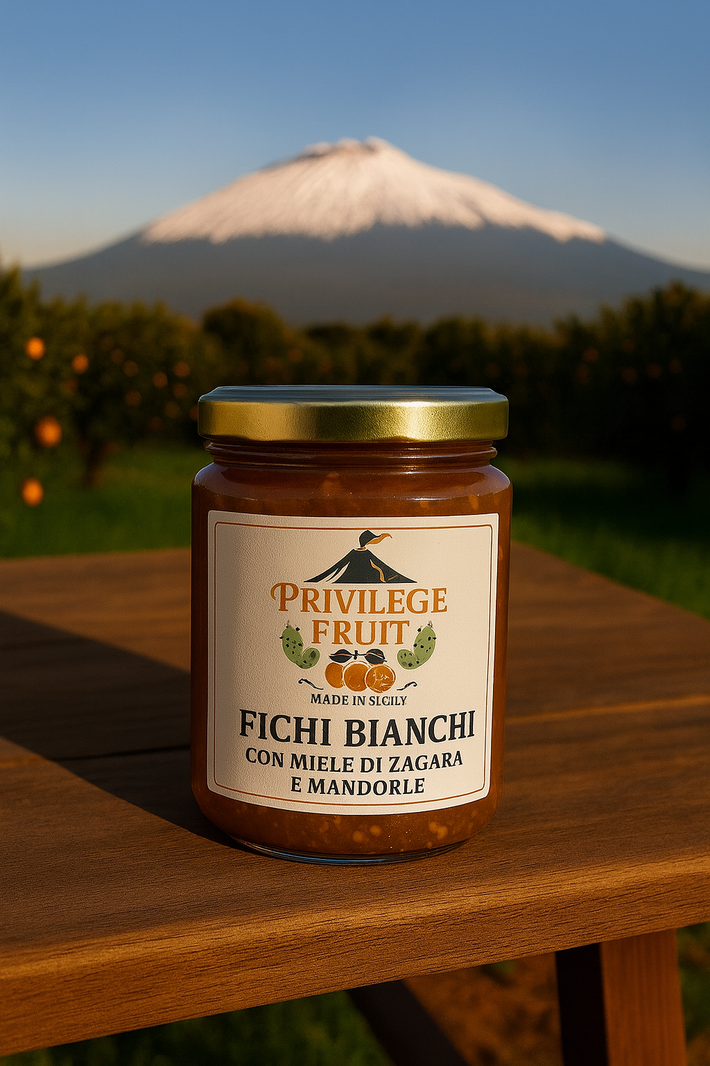 Fichi Bianchi con Miele di Zagara e Mandorle