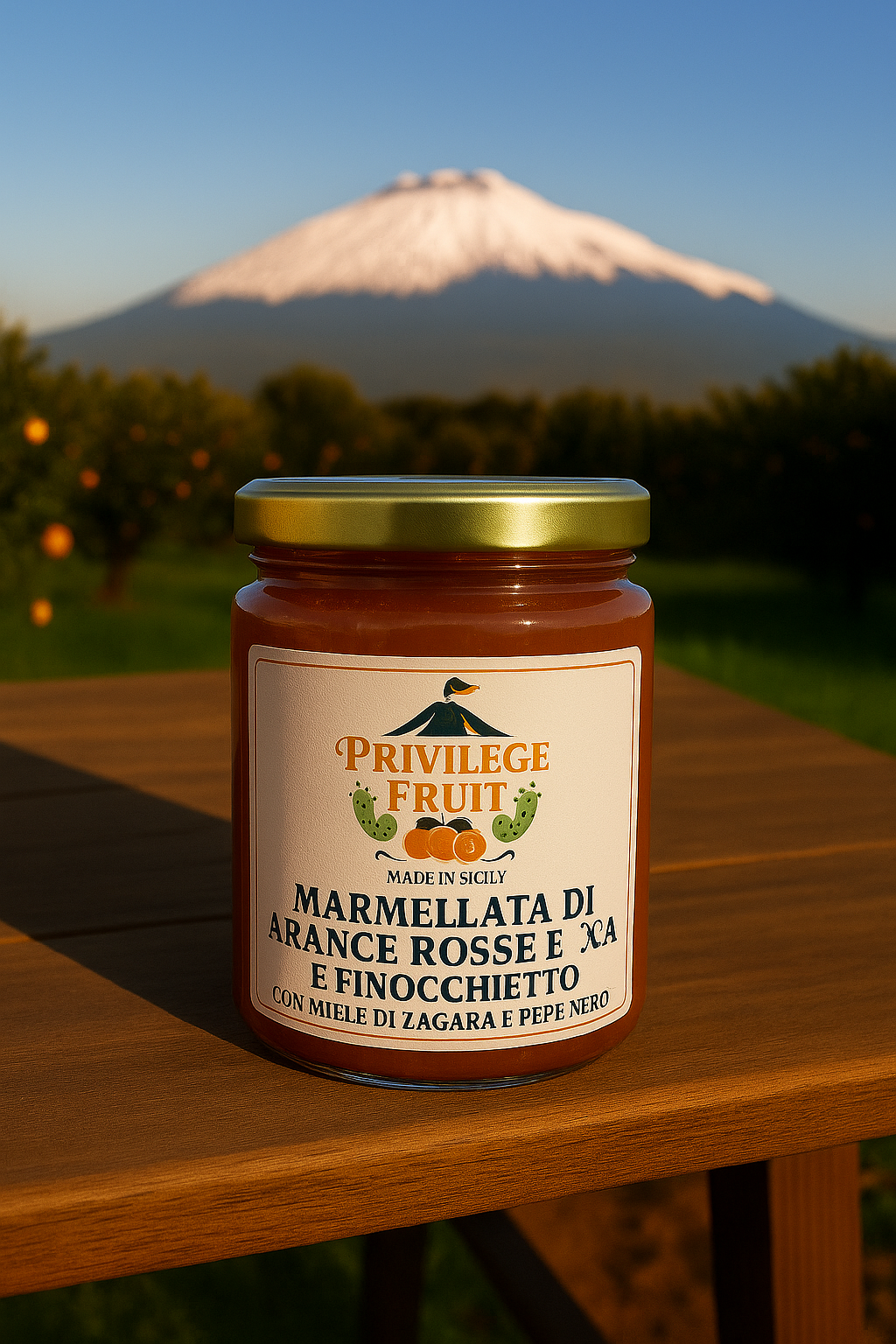 Marmellata di Arance Rosse e Finocchietto con Miele di Zagara e Pepe Nero