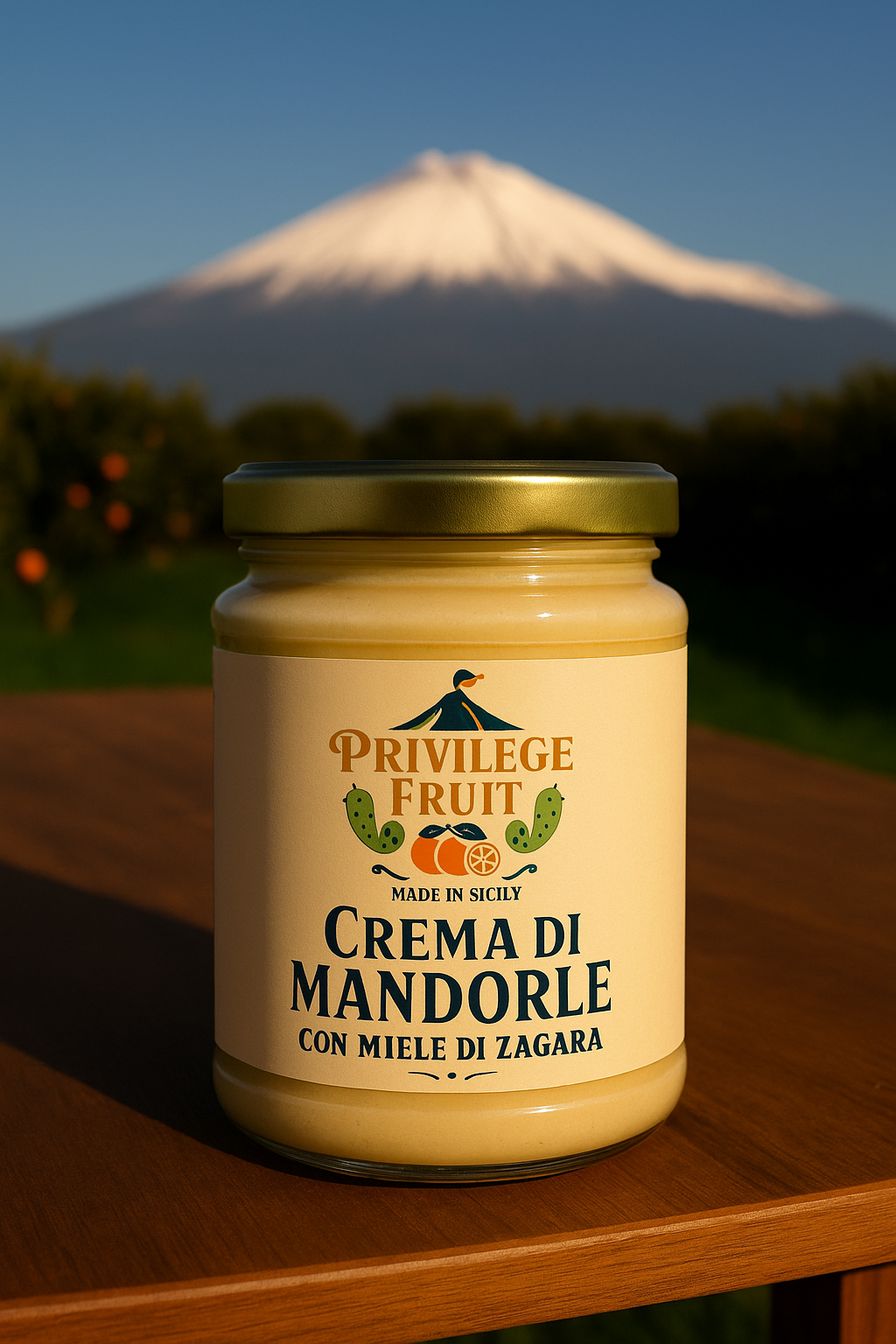 Crema di Mandorle con Miele di Zagara