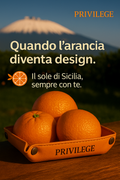 Vassoio Privilege – Citrus Edition