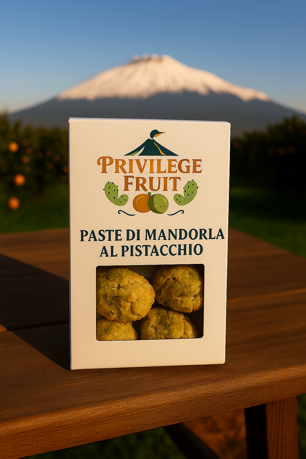 Paste di Mandorla al Pistacchio in Scatola